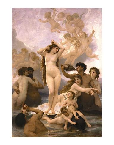 'The Birth of Venus' Prints - William Adolphe Bouguereau ...