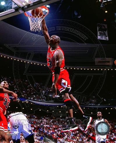 NBA Michael Jordan 1995-96 Action 