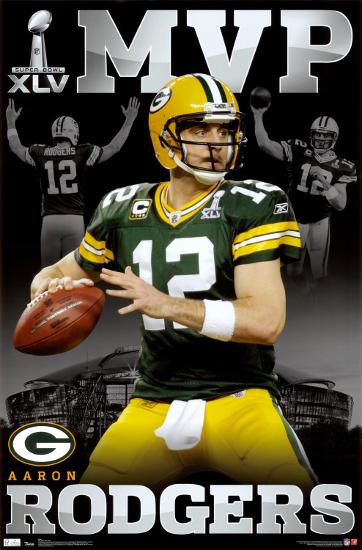 Aaron Rodgers Mvp Super Bowl 2011 Prints Allposters Com