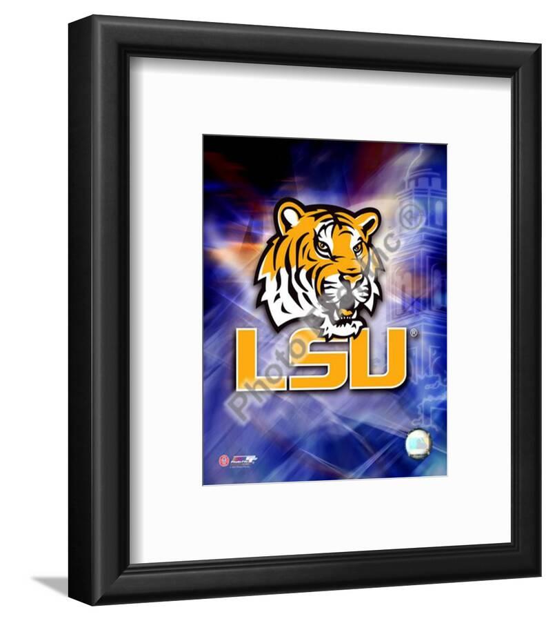Lsu Logo Framed Photographic Print At Allposters Com
