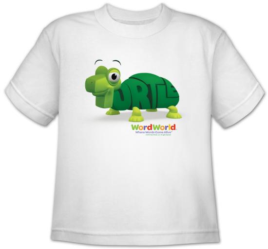 Youth: Word World - Turtle Shirts at AllPosters.com
