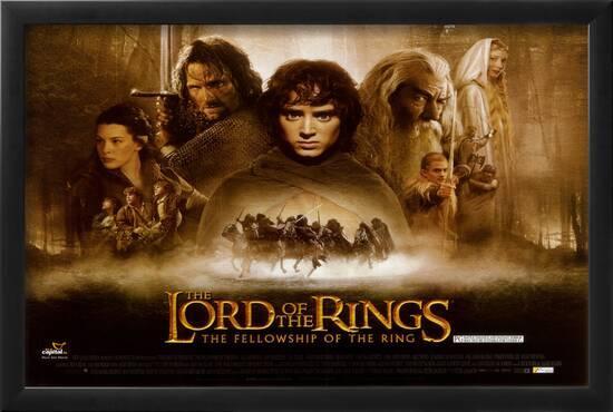lord of the rings 1 the fellowship of the ring posters at