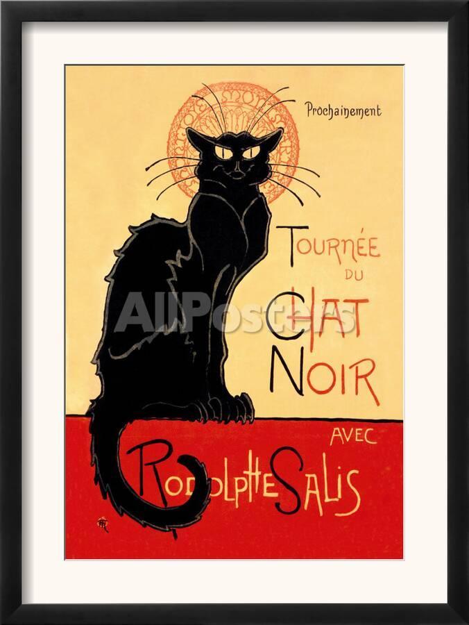 Tournee du Chat Noir Avec Rodolptte Salis Poster (14