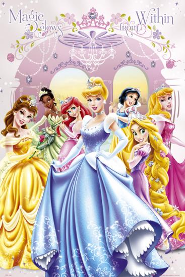 disney princess magic glows
