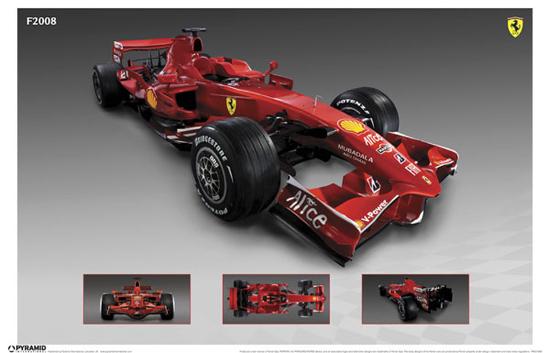 ferrari f2008 model