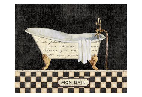 'French Bathtub I' Posters