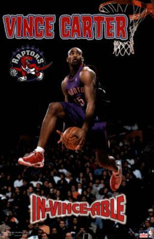 vince carter poster