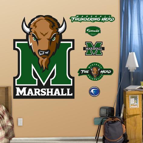 Marshall Thundering Herd NCAA College Vinyl Decal Sticker Car Window Wall
