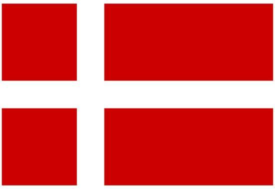 Denmark National Flag Poster Print Posters at
