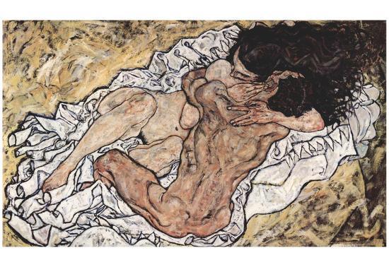 Image result for lovers egon schiele