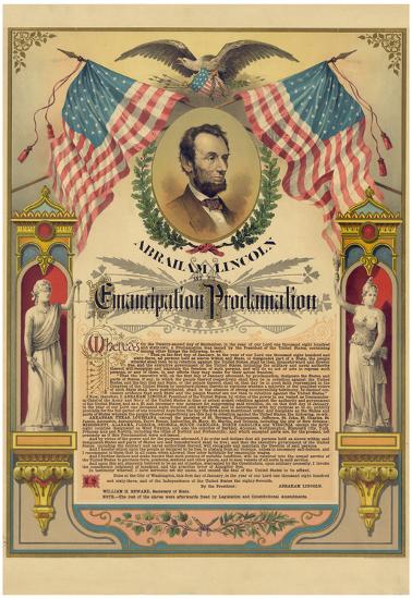 Abraham Lincoln Emancipation Proclamation Historical ...
