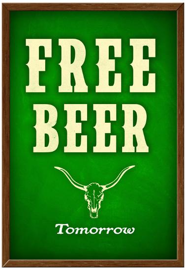 free beer tomorrow college drinking poster posters at allposters com