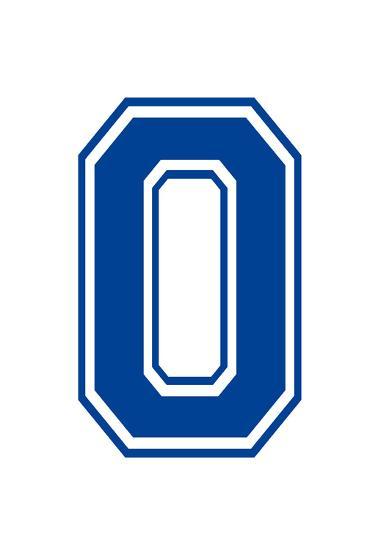 varsity number 0 zero make your own banner print poster posters