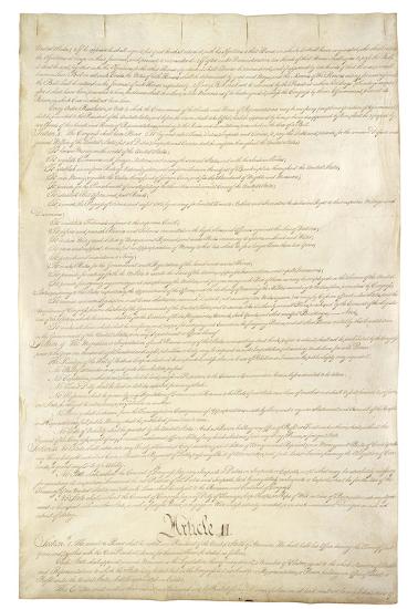 us constitution page 2 art poster print posters
