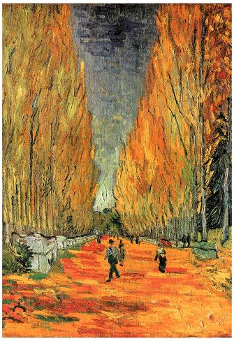 vincent van gogh les alyscamps