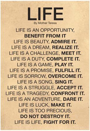 Mother Teresa Life Quote Poster Prints At AllPosters Interesting Life Quote Poster Mother Teresa Life Quote Poster Prints At AllPosters Interesting Life Quote Poster