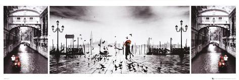 ART POSTER Venice Triptych