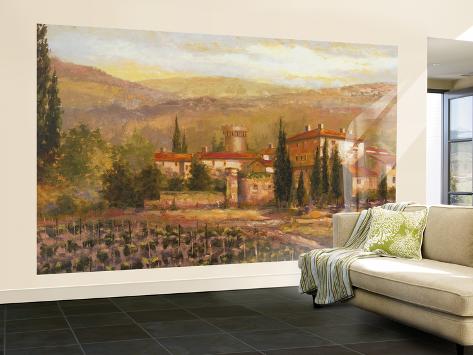 Sambataro Uzzano in Tuscany Italy Wallpaper Mural at AllPosters.com