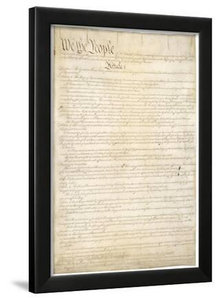 us constitution first page art poster print posters allposterscom