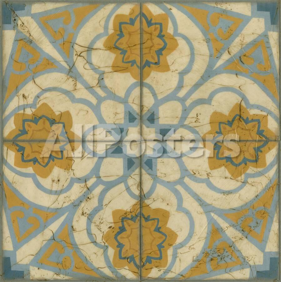 Old World Tiles Ii Art Chariklia Zarris Allposterscom