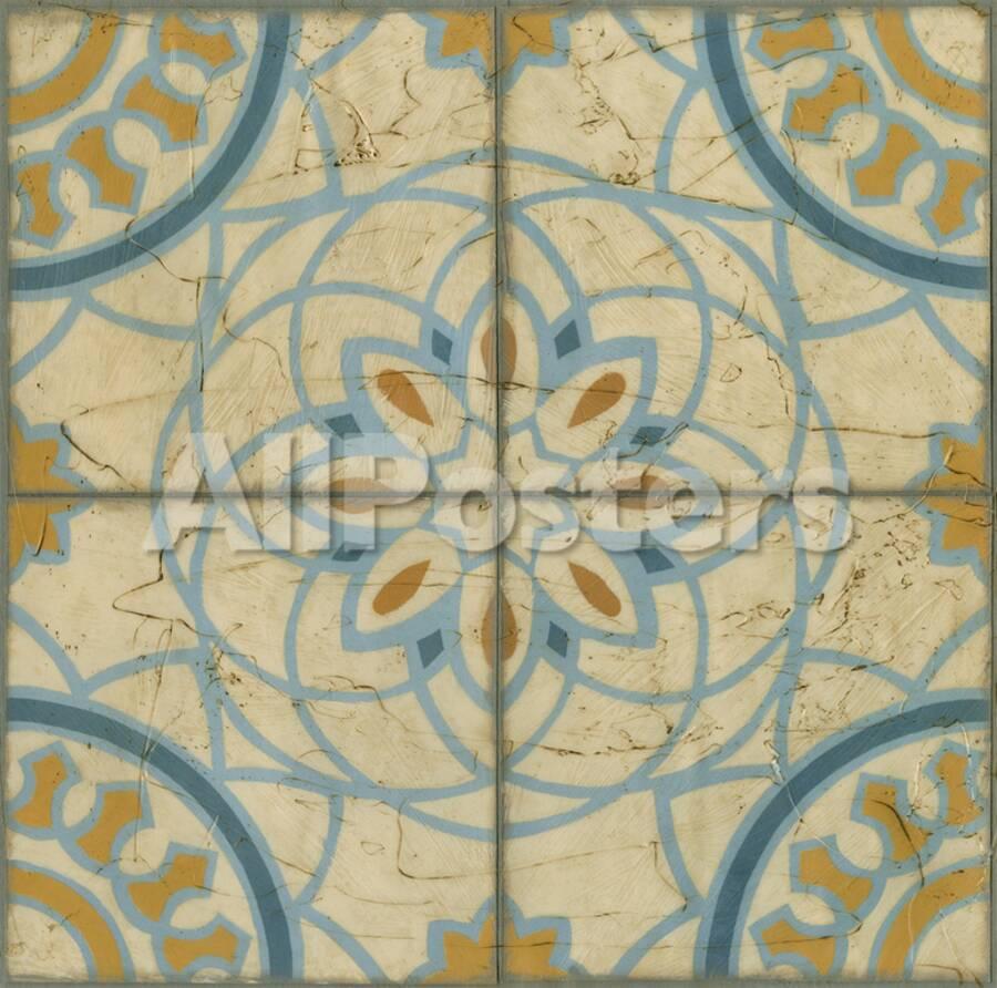 Old World Tiles Iv Poster By Chariklia Zarris At Allposters Com