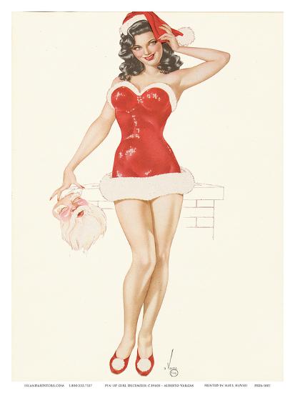 pin up girl december