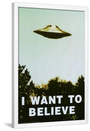 The X Files I Want To Believe Print Posters Allposters Com