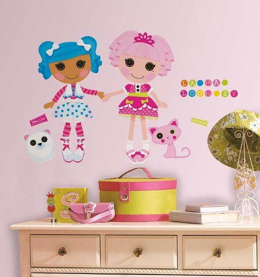 Lalaloopsy L Stick Giant Wall Decals Lalaloopsy L Stick Giant Wall Decals