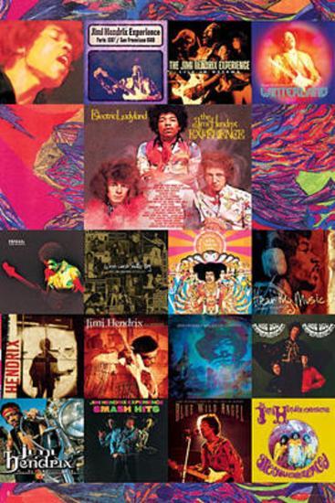 Download 'Jimi Hendrix - Album Covers' Prints | AllPosters.com