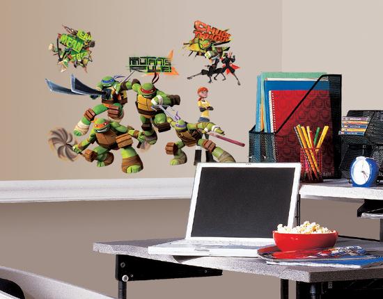 Teenage Mutant Ninja Turtles Peel Stick Wall Decals