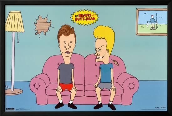 'Beavis & Butthead - Couch' Posters - | AllPosters.com