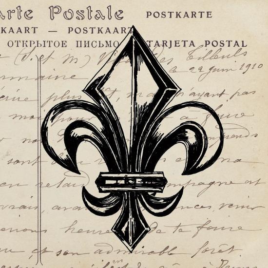 Fleur De Lis I Poster By Sabine Berg At Allposters Fleur De Lis I