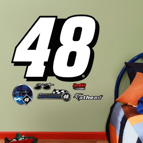 Jimmy Johnson 48 Nascar Decal Sticker Free Shipping