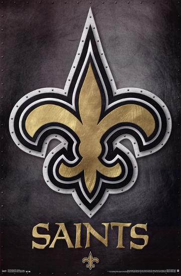 'New Orleans Saints - Logo NFL Sports Poster' Posters | AllPosters.com