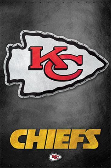 'Kansas City Chiefs - Logo NFL Sports Poster' Posters | AllPosters.com