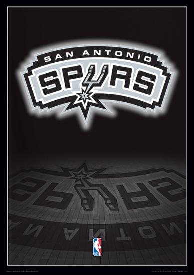 NBA - San Antonio Spurs Logo Basketball Sports Poster ...