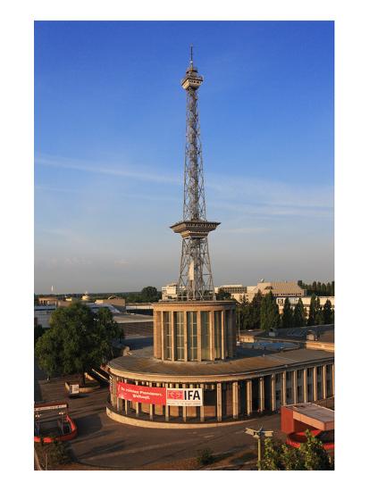  Radio Tower Called Langer Lulatsch Meaning Lanky Lad On The Exhibition Grounds In Berlin 