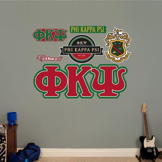 Phi Kappa Psi Letters Wall Decal Wall Decal Allposters Com
