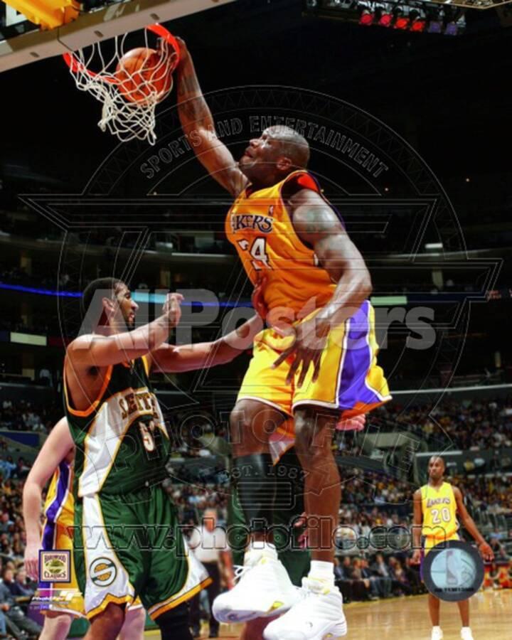 Nba Shaquille Oneal Action Photo At Allposterscom