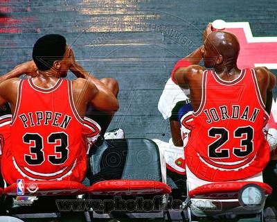 'Chicago Bulls - Michael Jordan, Scottie Pippen Photo ...