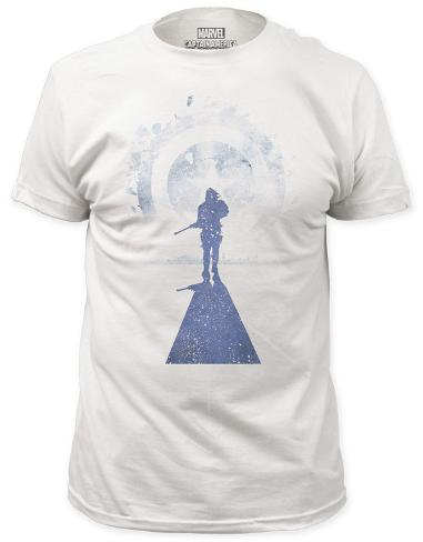 captain america slim fit t shirt