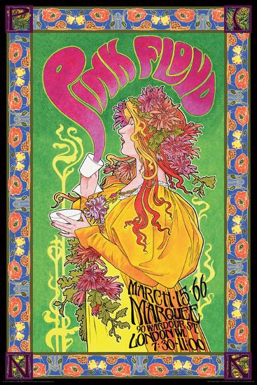 Pink Floyd Marquee '66 Print at AllPosters.com