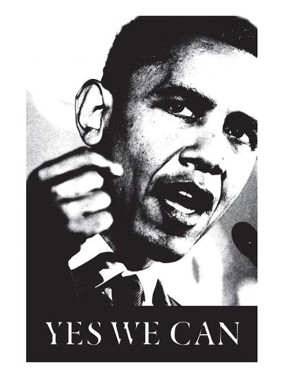 'Barack Obama, Yes We Can' Prints - | AllPosters.com