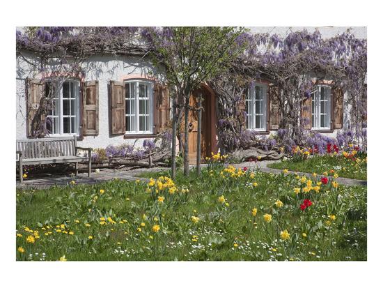 farmhouse in aying upper bavaria bavaria germany prints at