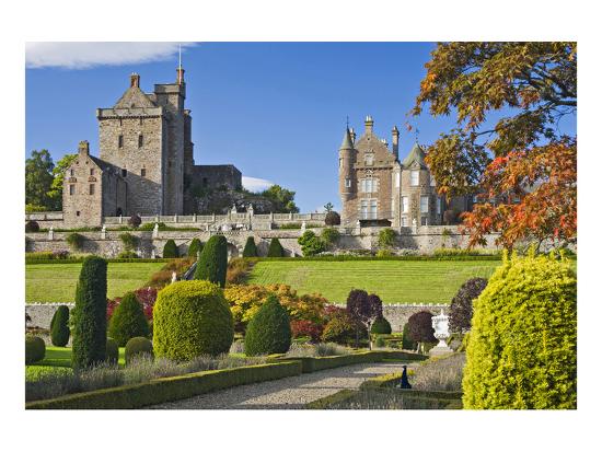'Drummond Castle, Perthshire, Scotland, Great Britain ...