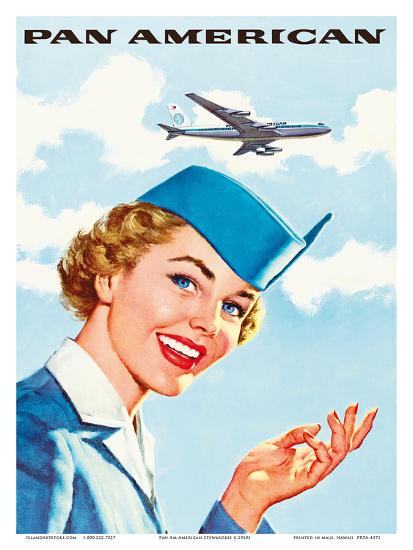 Pan Am American Stewardess Posters at AllPosters.com
