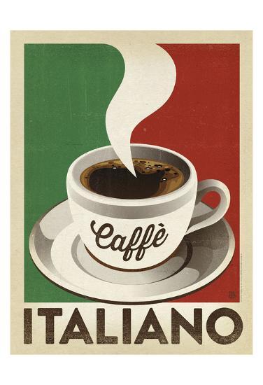  Cafe  Italiano Posters  by Anderson Design Group at 
