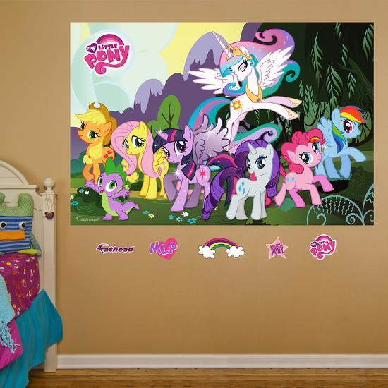 My Little Pony Mural Wall Mural At Allposterscom