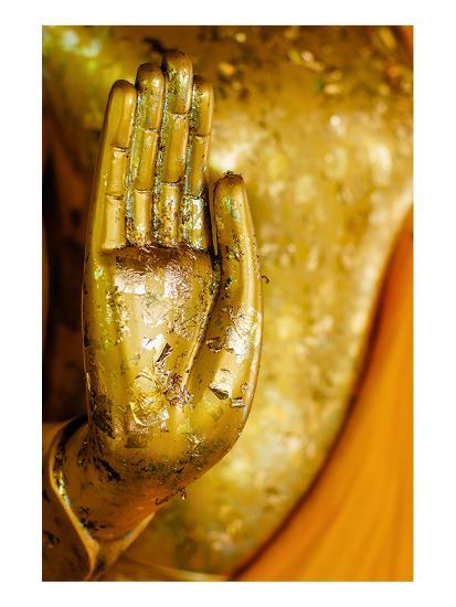 The Buddha - Peace Sign Hand' Posters | AllPosters.com