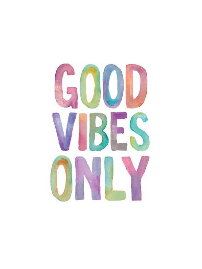 Good Vibes Only Watercolor Posters Brett Wilson Allposters Com
